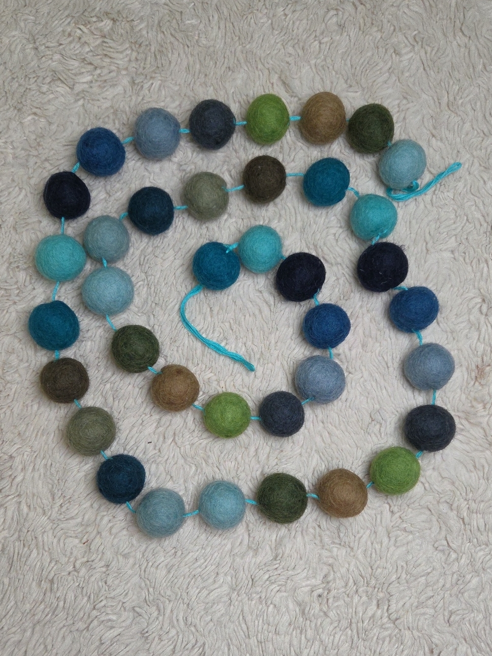 Felt Pom Garland
